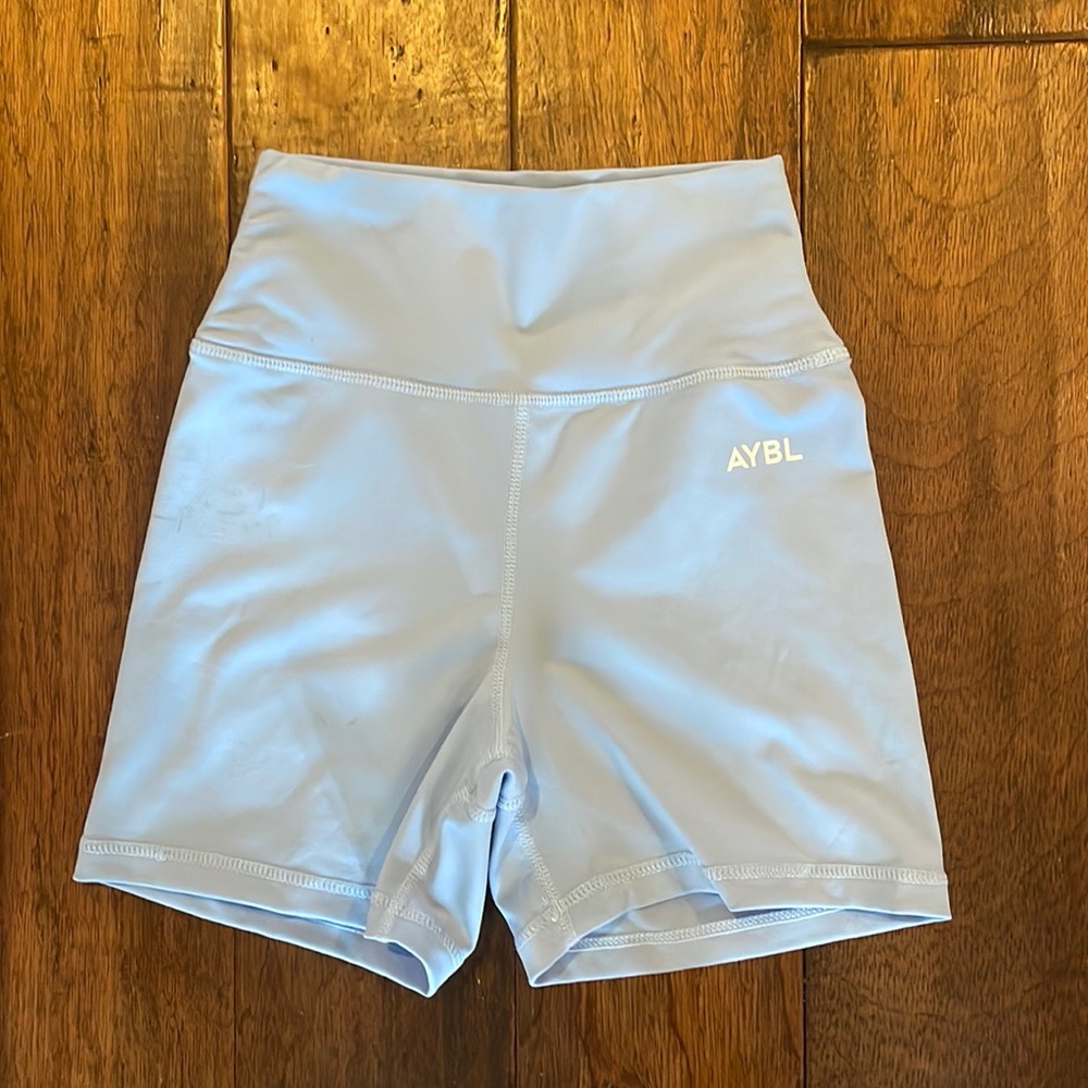 ABYL Blue Biker Shorts